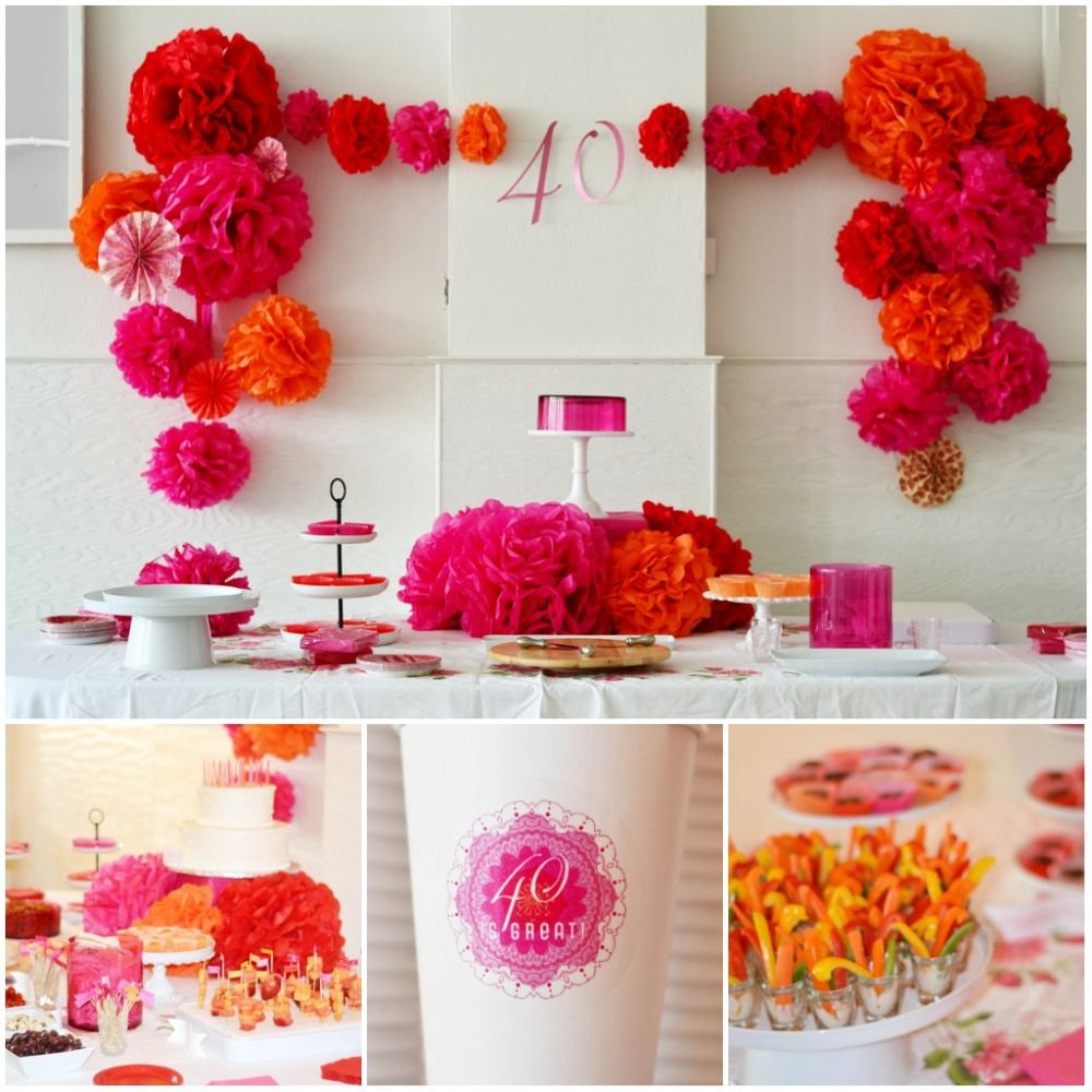 Best ideas about Craft Party Ideas For Adults
. Save or Pin 40th Birthday Party Idea Now.