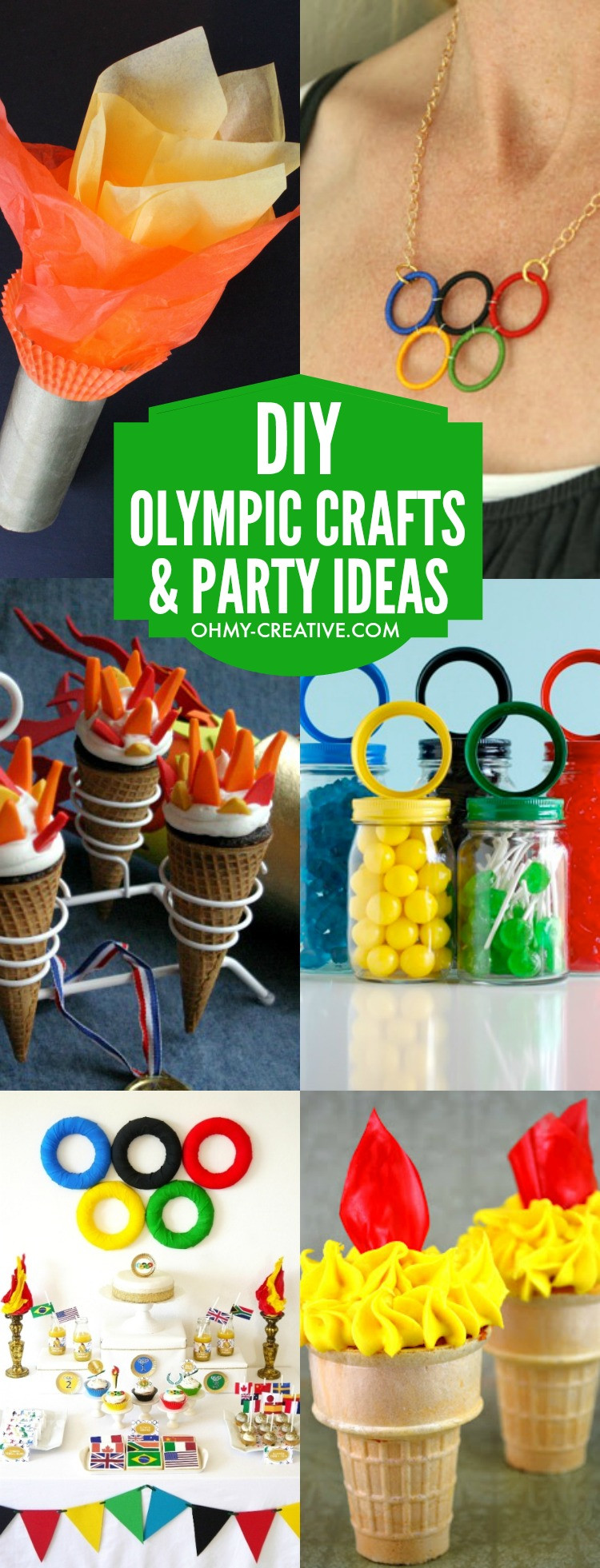 Best ideas about Craft Party Ideas For Adults
. Save or Pin DIY Olympic Crafts And Party Ideas Oh My Creative Now.