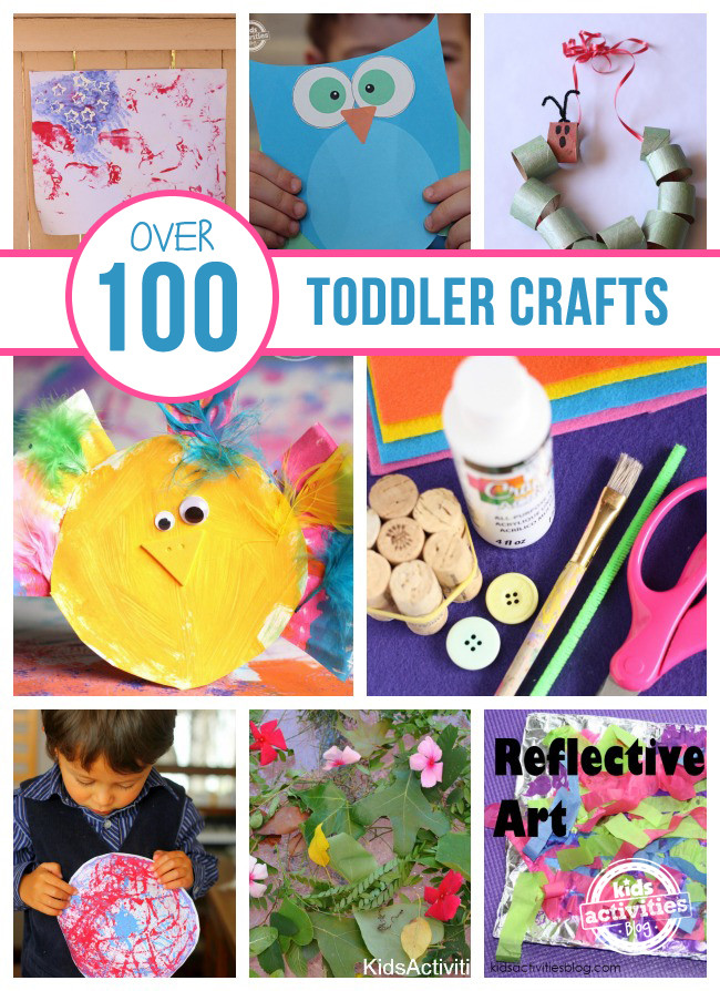 Best ideas about Craft Project For Toddler
. Save or Pin Over 100 Toddler Crafts Now.