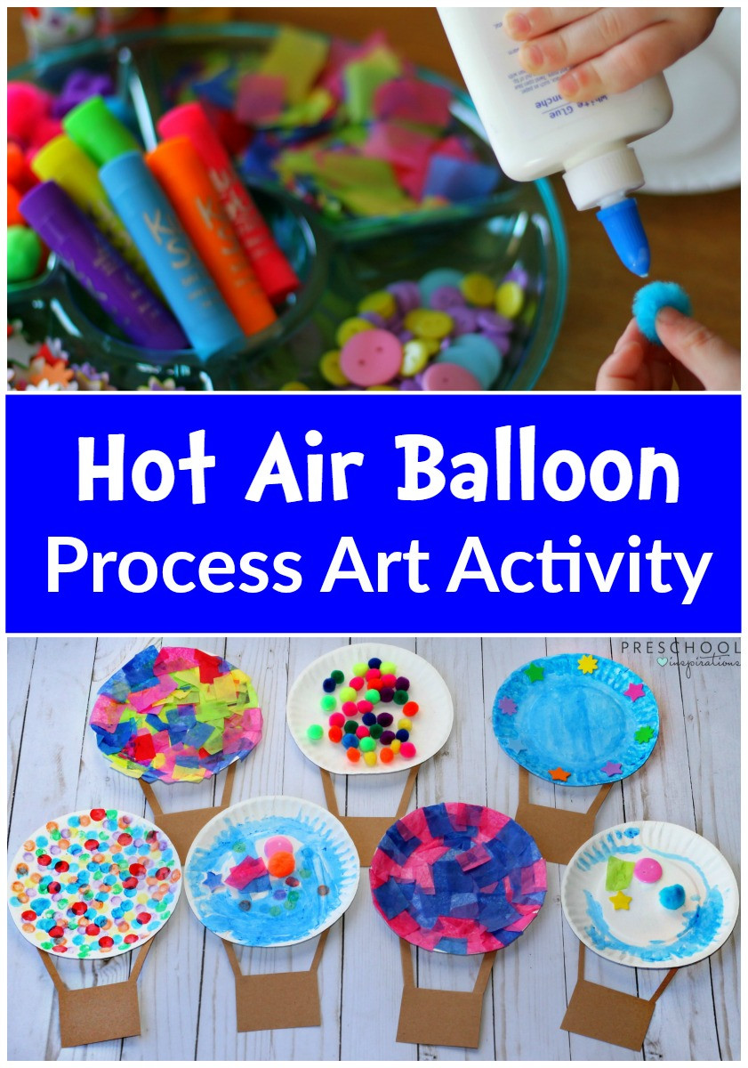 Best ideas about Craft Projects For Preschoolers
. Save or Pin Hot Air Balloon Process Art Activity Preschool Inspirations Now.