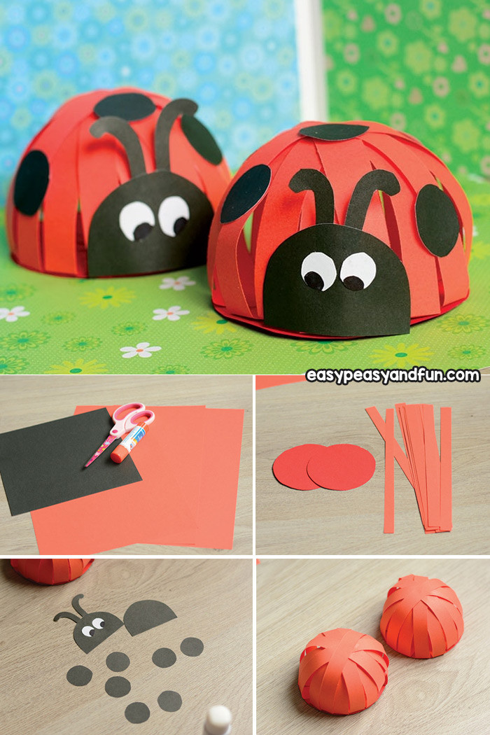Best ideas about Craft Projects For Preschoolers
. Save or Pin Paper Ladybug Craft Easy Peasy and Fun Now.