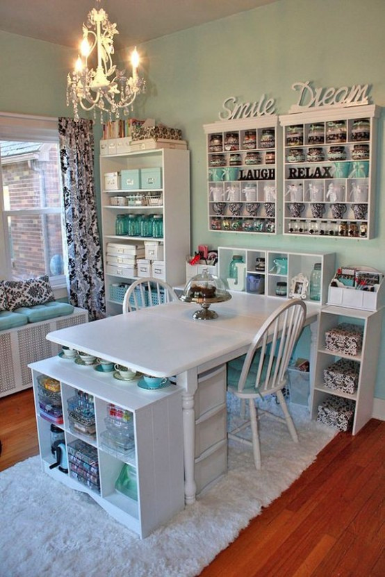 Best ideas about Craft Room Ideas For Small Spaces
. Save or Pin 40 Ideas To Organize Your Craft Room In The Best Way Now.