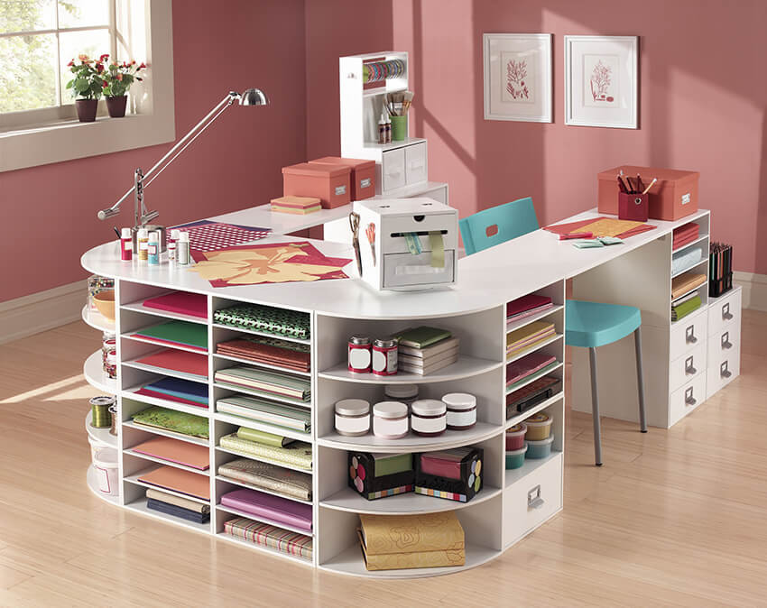 Best ideas about Craft Room Ideas For Small Spaces
. Save or Pin 13 Clever Craft Room Organization Ideas for DIYers Now.