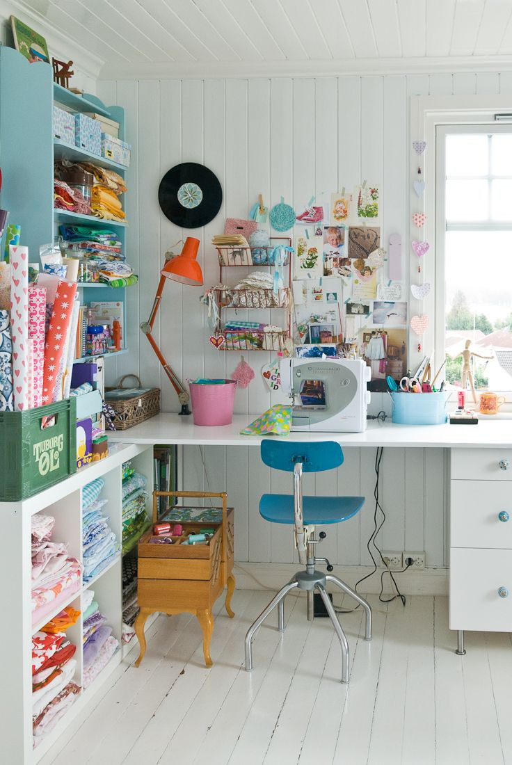 Best ideas about Craft Room Ideas For Small Spaces
. Save or Pin Sewing room fice Studio Now.