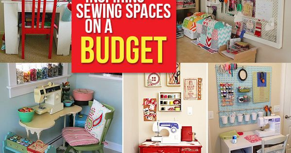 Best ideas about Craft Room Organization Ideas On A Budget
. Save or Pin Create a sewing space on a bud Now.
