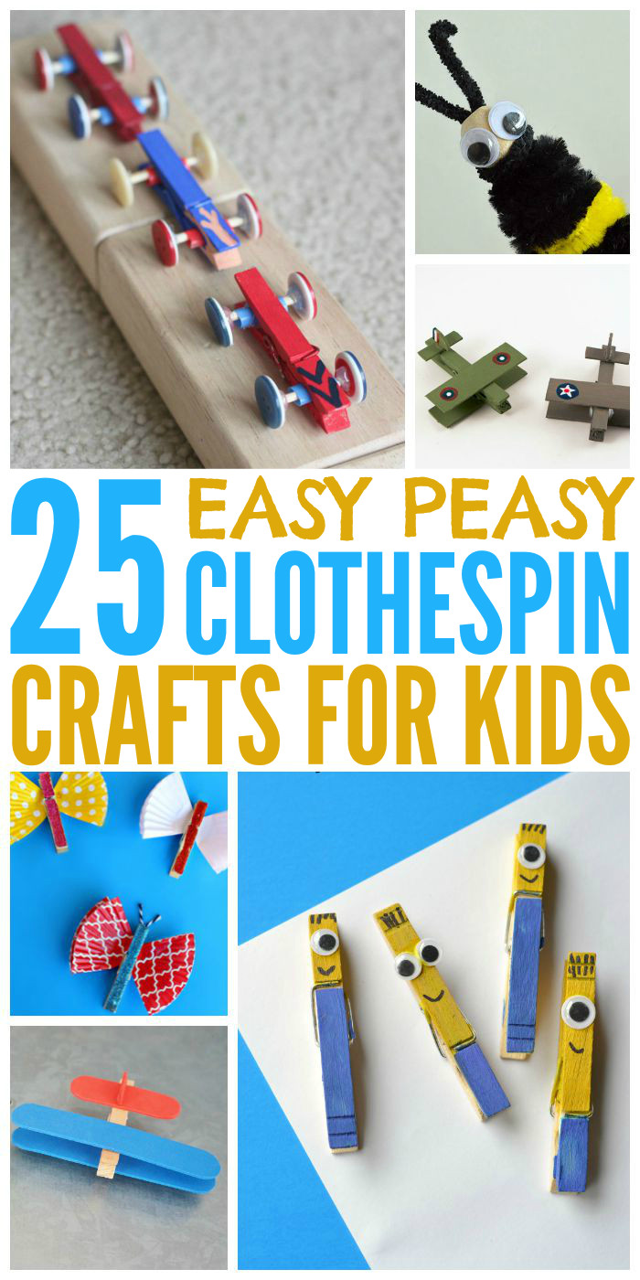 Best ideas about Craft Websites For Kids
. Save or Pin 25 Easy Clothespin Crafts for Kids Now.