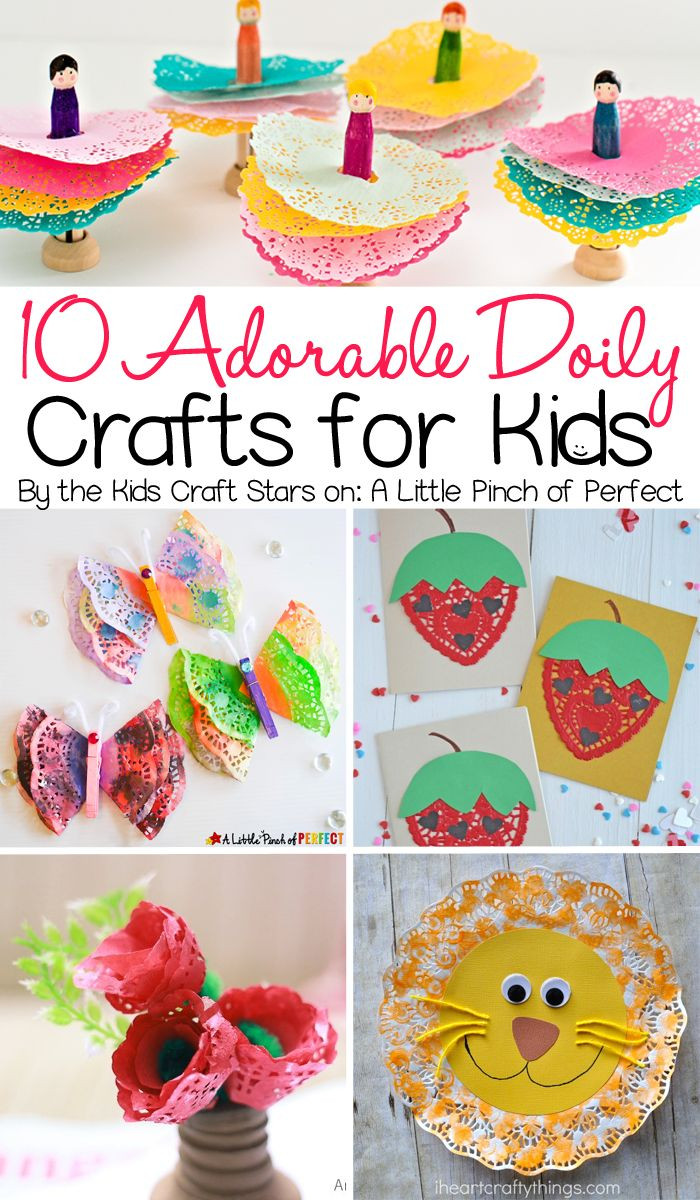 Best ideas about Crafting Ideas For Kids
. Save or Pin 10 Adorable Doily Crafts for Kids to Make including Now.