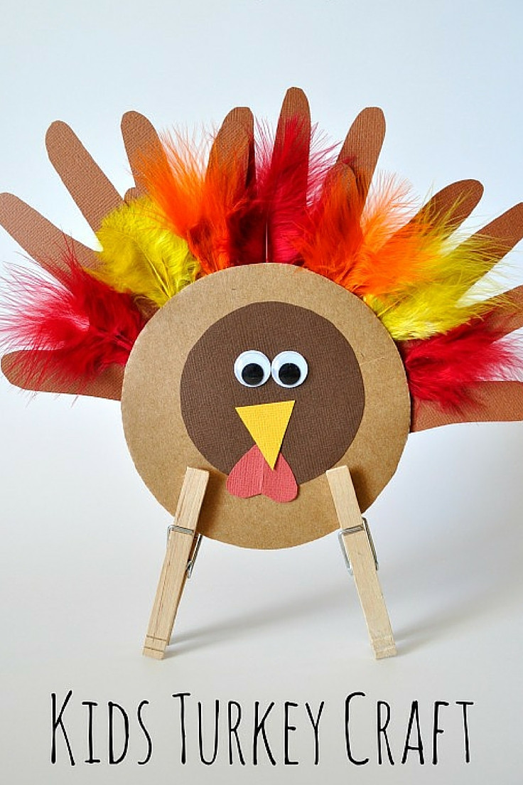 Best ideas about Crafting Ideas For Kids
. Save or Pin Thanksgiving Turkey Craft for Kids Now.