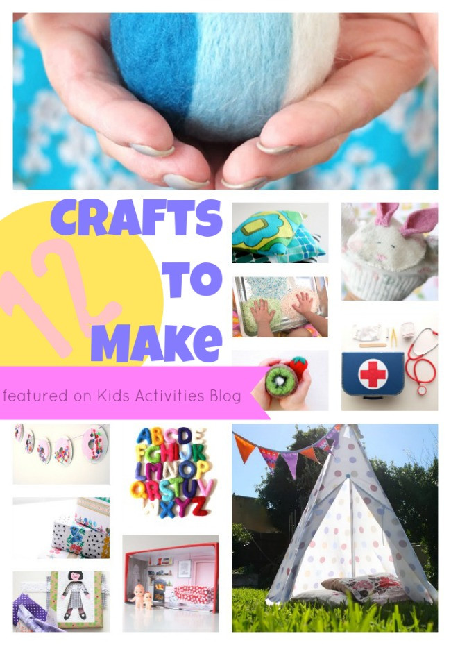 Best ideas about Crafts For Kids At Home
. Save or Pin 12 Crafts to Make at Home Now.