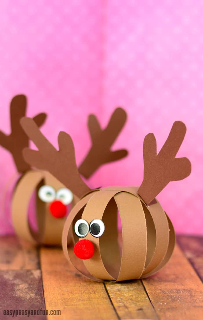 Best ideas about Crafts For Kids
. Save or Pin Paper Ball Reindeer Craft Easy Peasy and Fun Now.