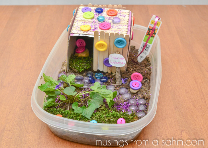 Best ideas about Crafts For Kids To Do At Home
. Save or Pin How to Make a Fairy House Craft Living Well Mom Now.