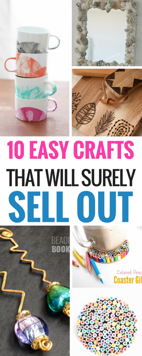 Best ideas about Crafts For Kids To Make And Sell
. Save or Pin 10 Easy DIY Crafts That Will Totally Sell Craftsonfire Now.