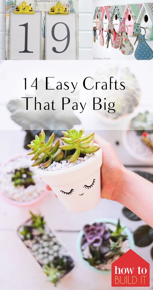 Best ideas about Crafts For Kids To Make And Sell
. Save or Pin 14 Easy Crafts That Pay Big Crafts Now.
