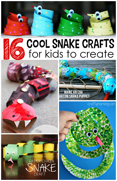 Best ideas about Crafts For Kids To Make
. Save or Pin The Coolest Snake Crafts for Kids to Create Crafty Morning Now.