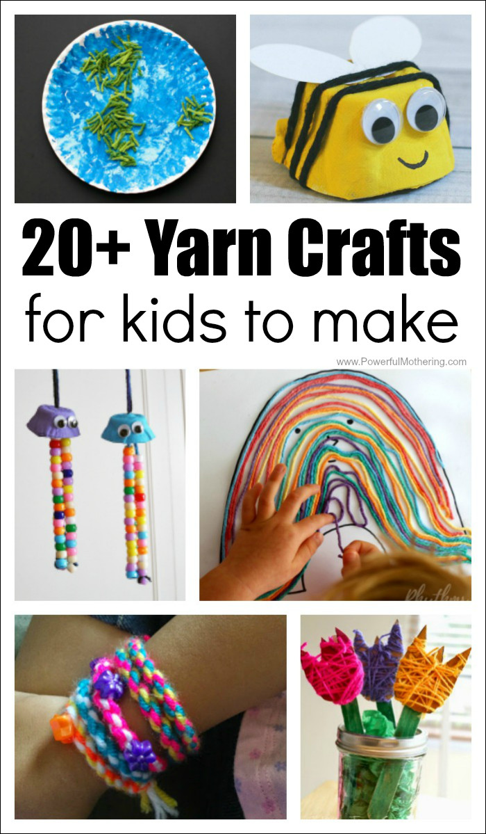 Best ideas about Crafts For Kids To Make
. Save or Pin 20 Absolutely Fantastic Yarn Crafts for Kids to Make Now.