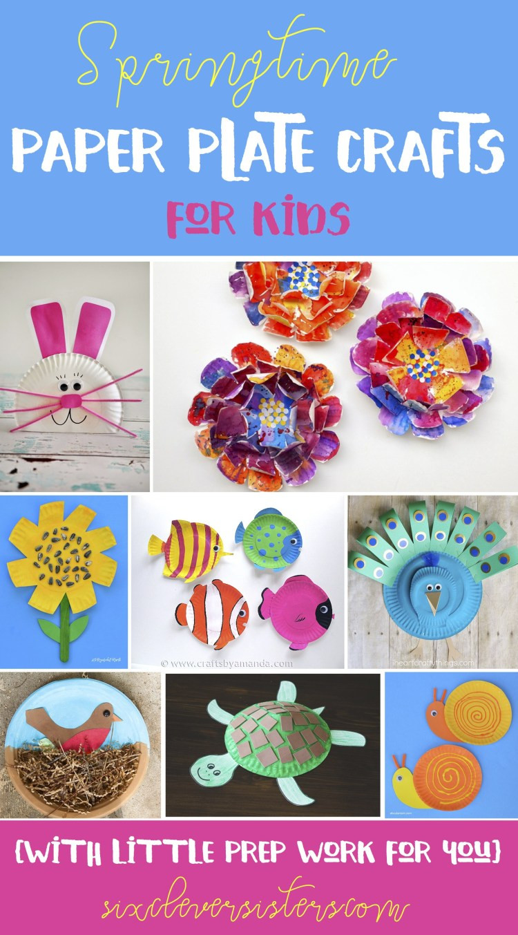 Best ideas about Crafts For Little Kids
. Save or Pin Spring Time Paper Plate Crafts for Kids with little prep Now.