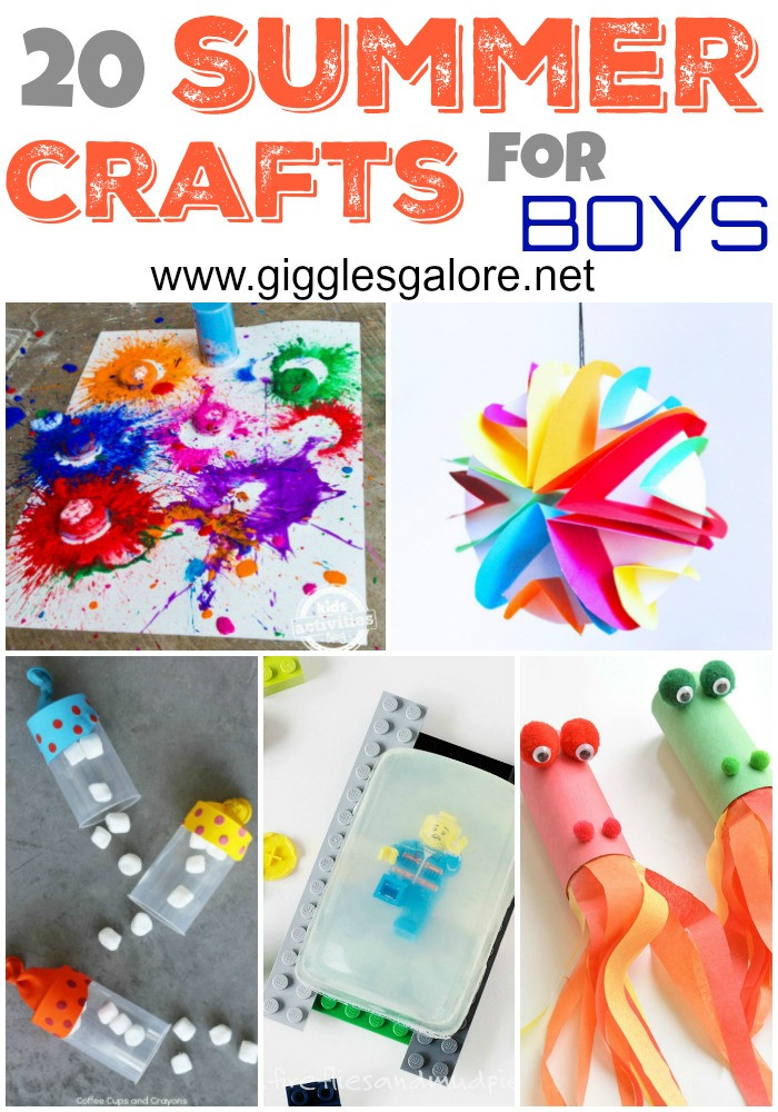 Best ideas about Crafts For Toddler Boys
. Save or Pin 20 Fun DIY Summer Craft Projects For Boys Now.
