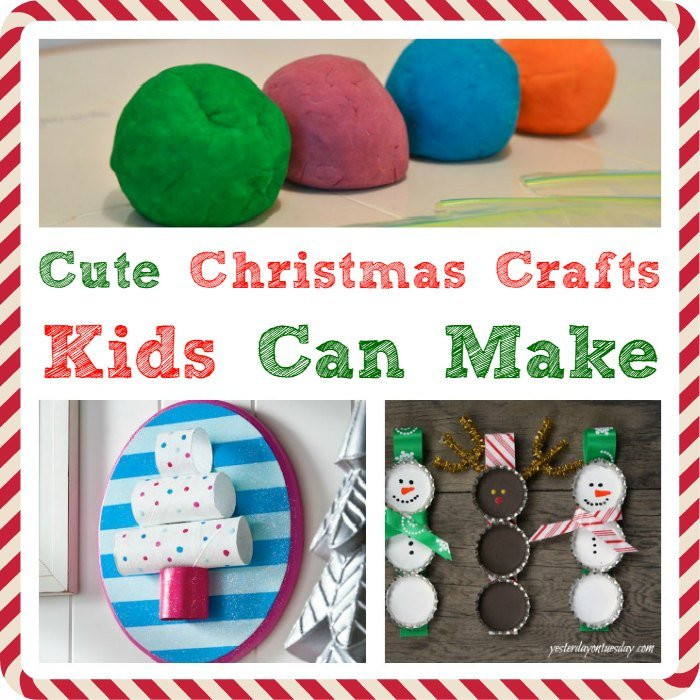 Best ideas about Crafts Kids Can Make
. Save or Pin 25 Cute Christmas Crafts Kids Can Make Now.