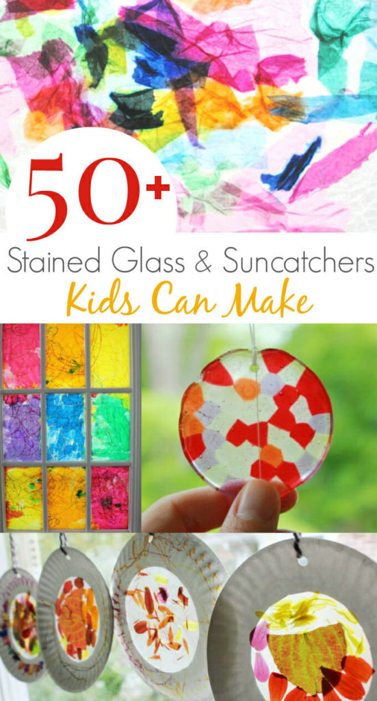 Best ideas about Crafts That Kids Can Make
. Save or Pin 50 Suncatcher Crafts Kids Can Make The Artful Parent Now.