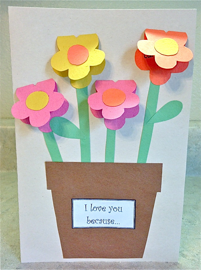 Best ideas about Crafts With Kids
. Save or Pin Mother s Day Construction Paper Vase Now.