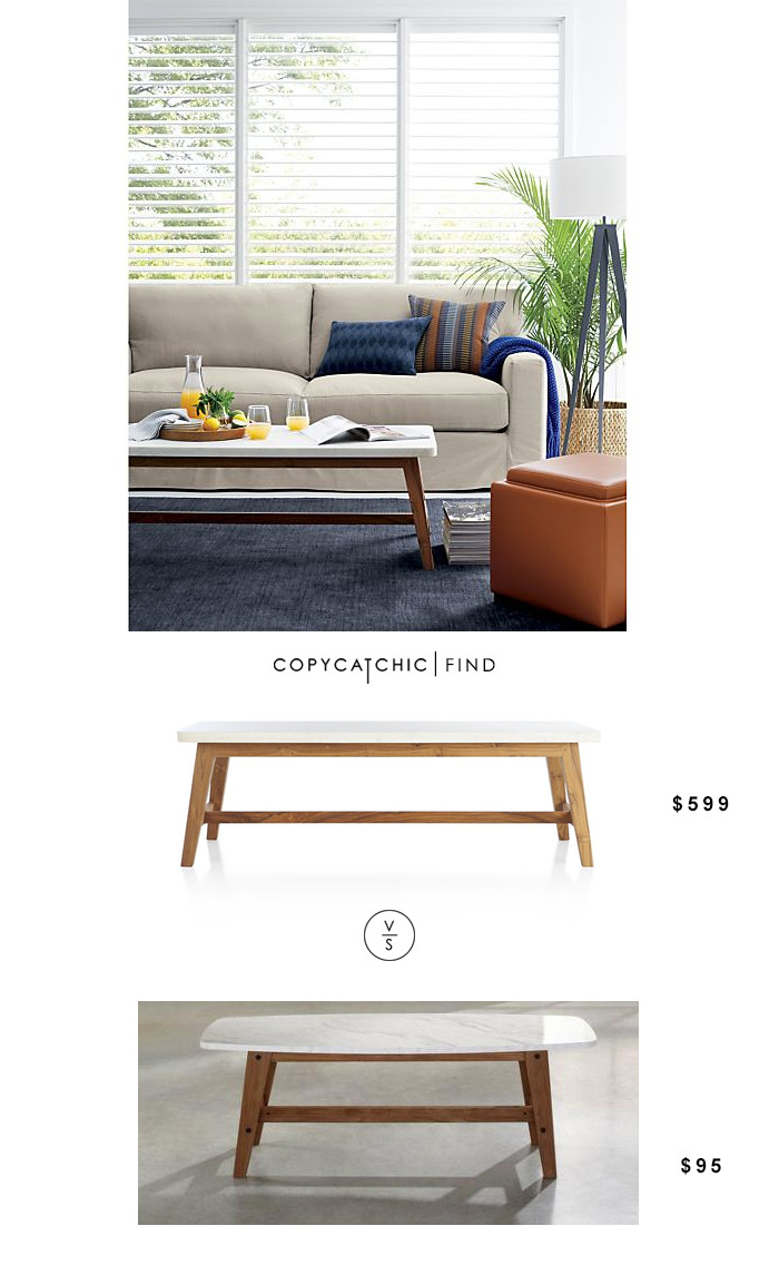 Best ideas about Crate And Barrel Coffee Table
. Save or Pin Crate and Barrel Cliff Coffee Table copycatchic Now.