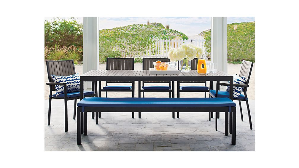 Best ideas about Crate And Barrel Dining Table
. Save or Pin Alfresco Grey Rectangular Dining Table Now.
