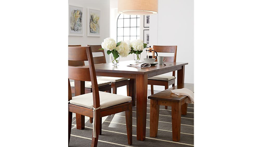 Best ideas about Crate And Barrel Dining Table
. Save or Pin Basque Honey 82" Dining Table Now.