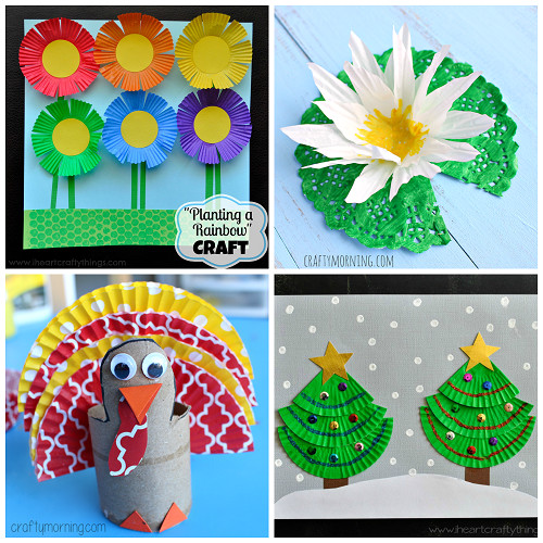 Best ideas about Creative Project For Kids
. Save or Pin Creative Cupcake Liner Crafts for Kids to Make Crafty Now.