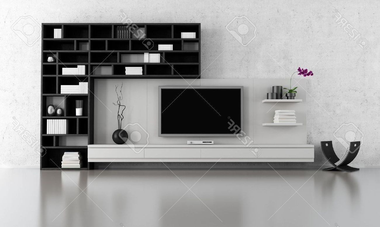 Best ideas about Creative Tv Stand Ideas . Save or Pin Creative Tv Stand Ideas Brown Varnished Wood Tv Wallpaper Now.