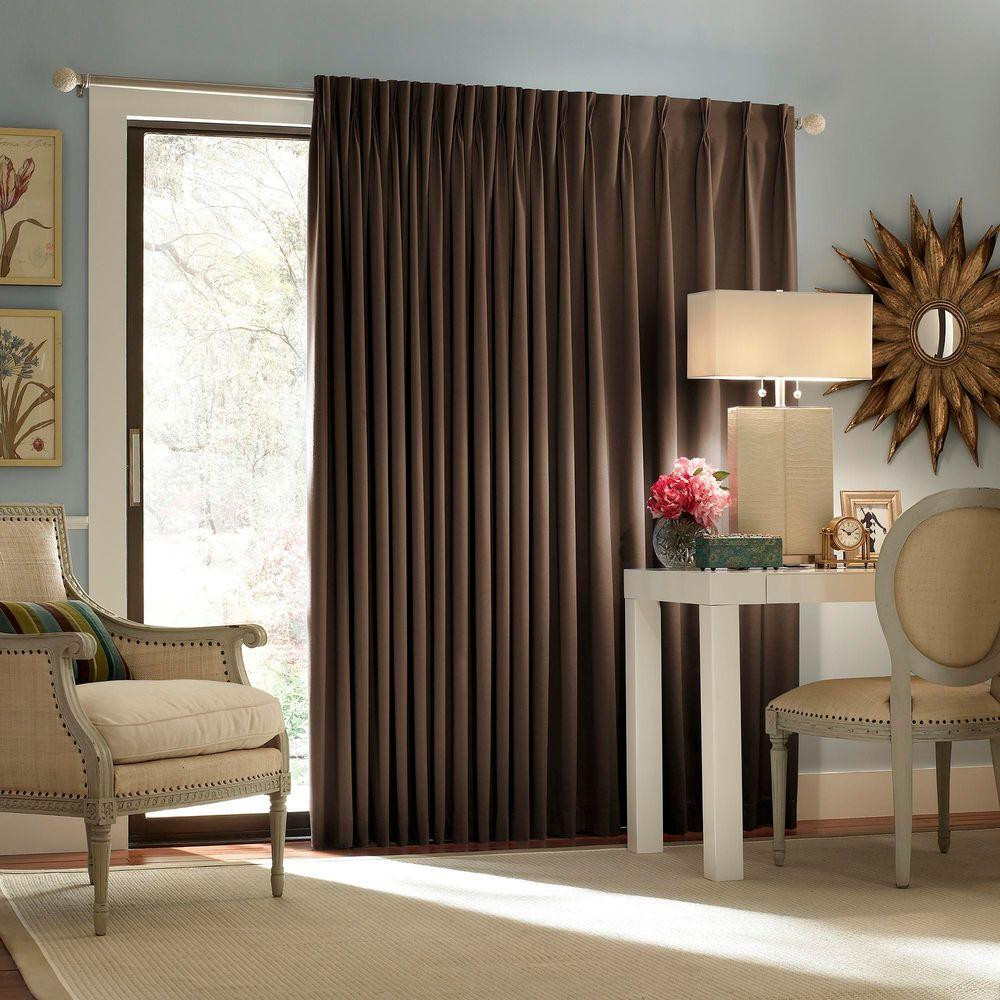 Best ideas about Curtains For Patio Doors
. Save or Pin Eclipse Blackout Thermal Blackout Patio Door 84 in L Now.