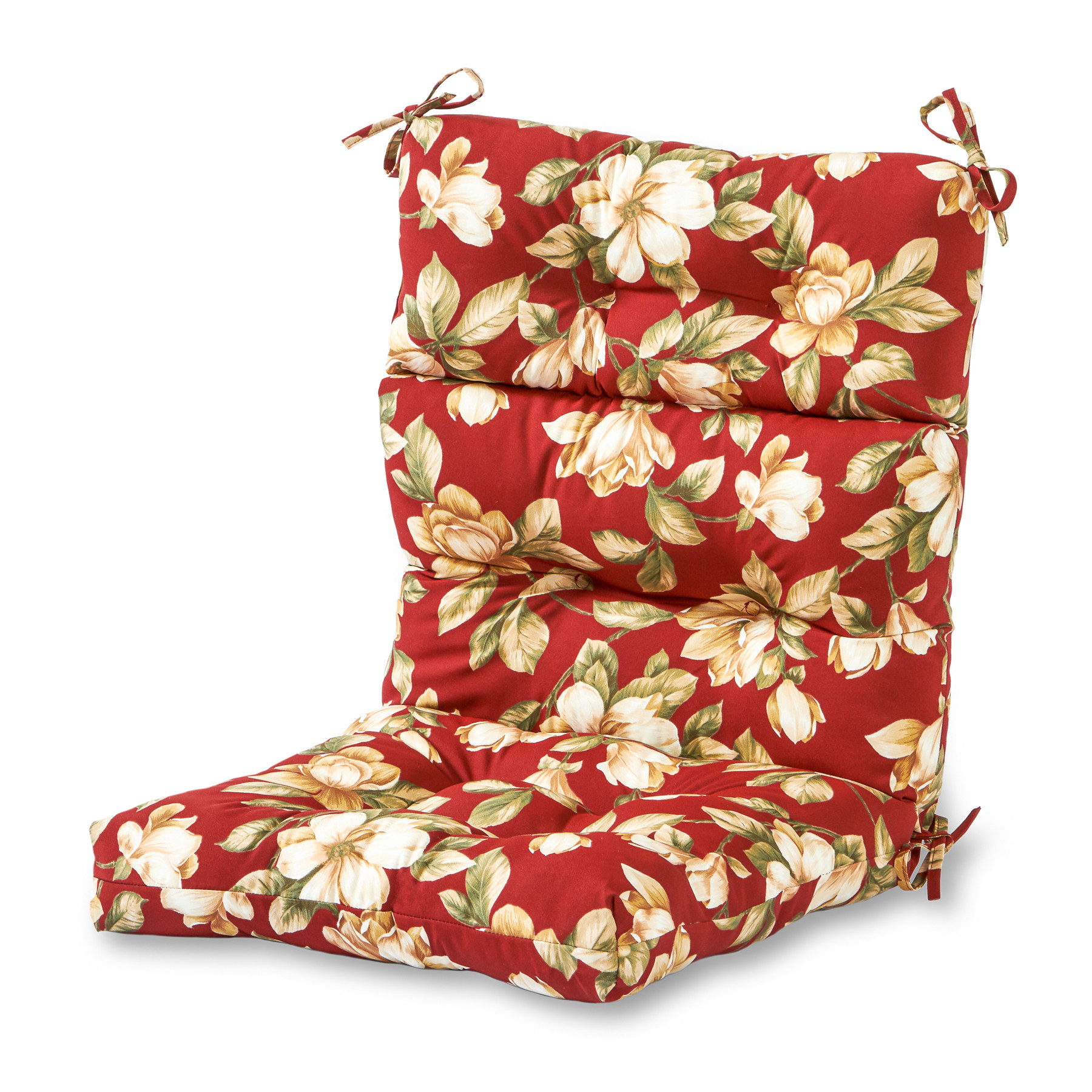 Best ideas about Cushions For Patio Furniture
. Save or Pin Greendale Home Fashions Outdoor High Back Chair Cushion Now.