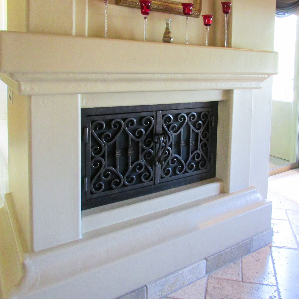 Best ideas about Custom Fireplace Doors
. Save or Pin Rectangular Custom Fireplace Doors Now.