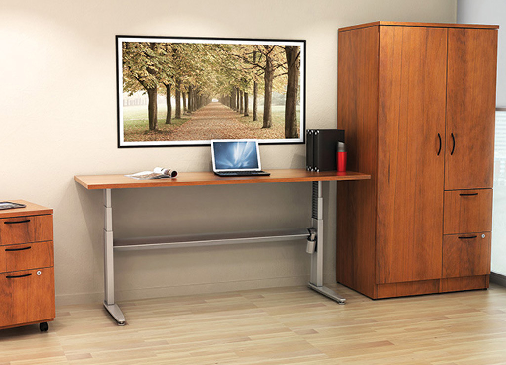 Best ideas about Custom Office Furniture
. Save or Pin Counter Height Desk Custom fice Furniture Desks Desk Now.