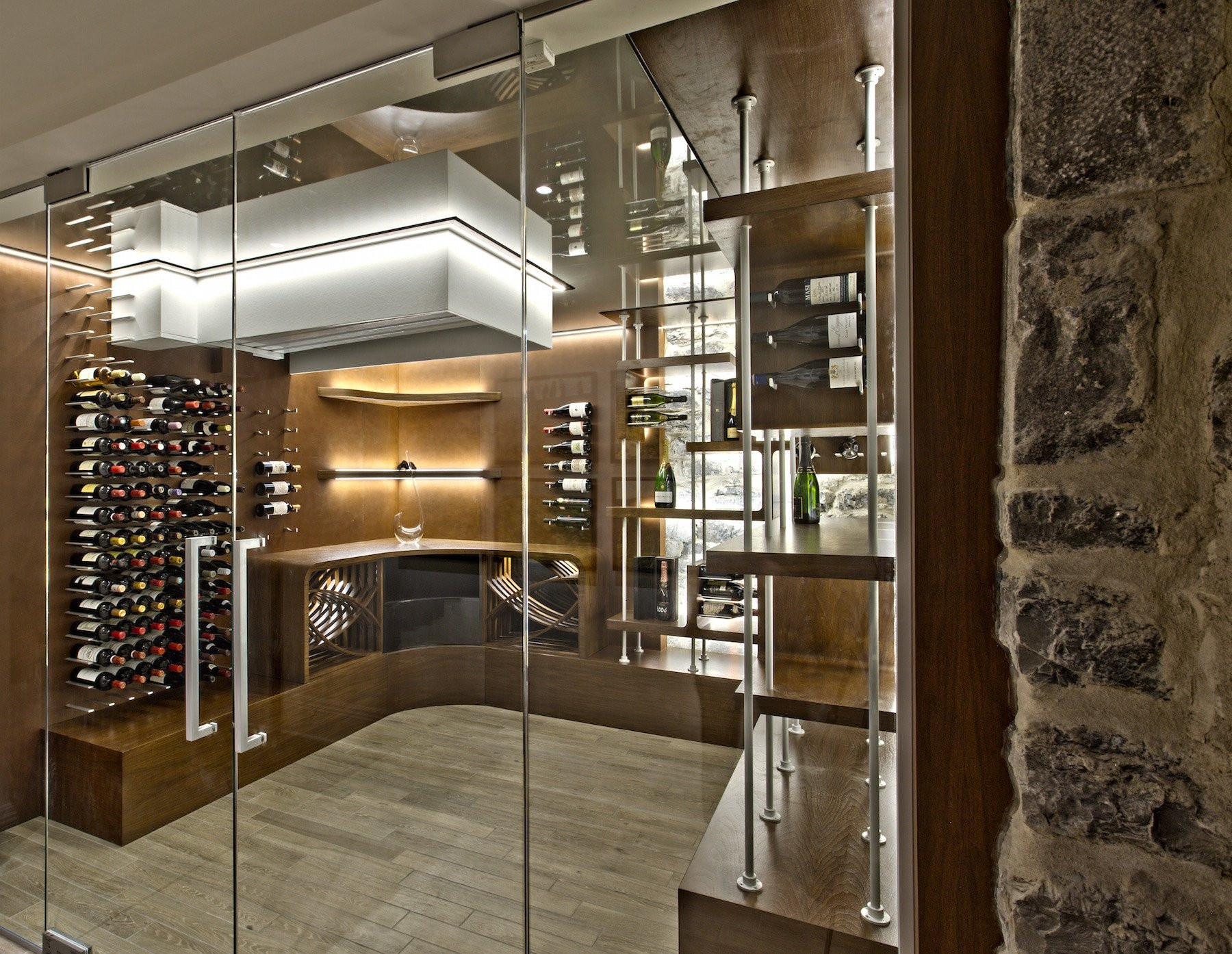 Best ideas about Custom Wine Cellar
. Save or Pin Glass Enclosed Wine Cellars – STACT Wine Racks Now.