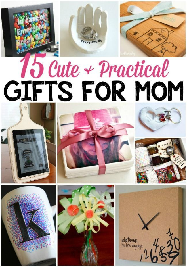 Best ideas about Cute DIY Gifts
. Save or Pin 15 Cute & Practical DIY Gifts for Mom Mom Crafts Now.