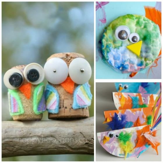 Best ideas about Cute Easy Crafts For Kids
. Save or Pin 25 Easy Bird Crafts for Preschoolers Happy Hooligans Now.
