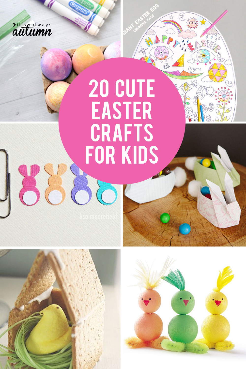 Best ideas about Cute Easy Crafts For Kids
. Save or Pin 20 adorable Easter crafts for kids easy fun  It s Now.