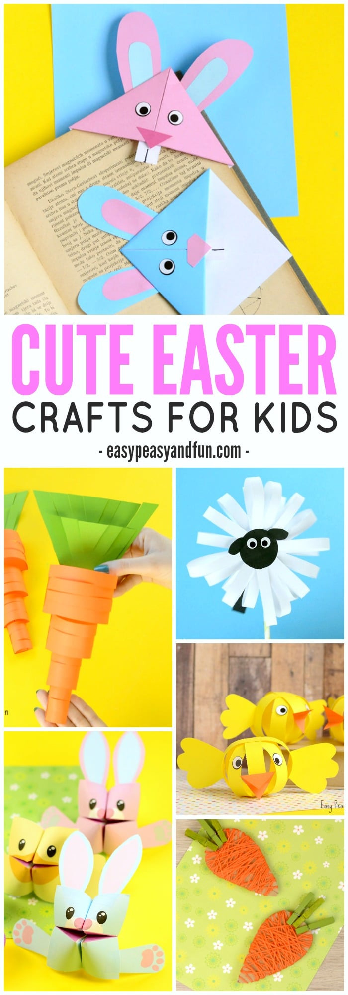 Best ideas about Cute Easy Crafts For Kids
. Save or Pin 25 Easter Crafts for Kids Lots of Crafty Ideas Easy Now.