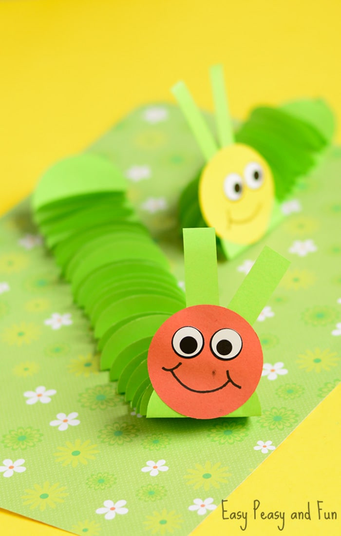 Best ideas about Cute Easy Crafts For Kids
. Save or Pin Paper Caterpillar Craft Paper Circles Crafts Easy Now.