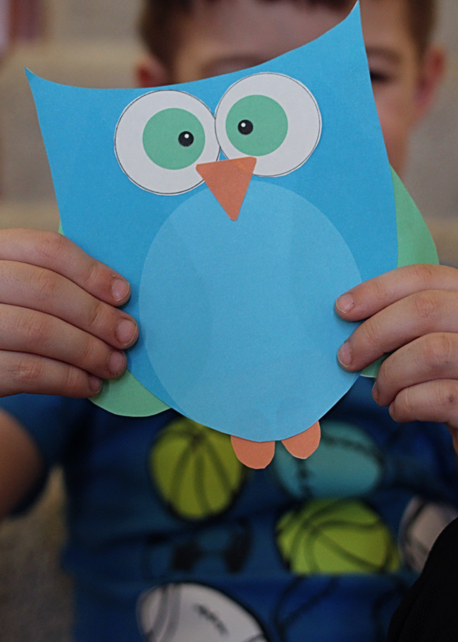Best ideas about Cute Easy Crafts For Kids
. Save or Pin Super Cute Printable Owl Craft Choose Pink or Blue Now.