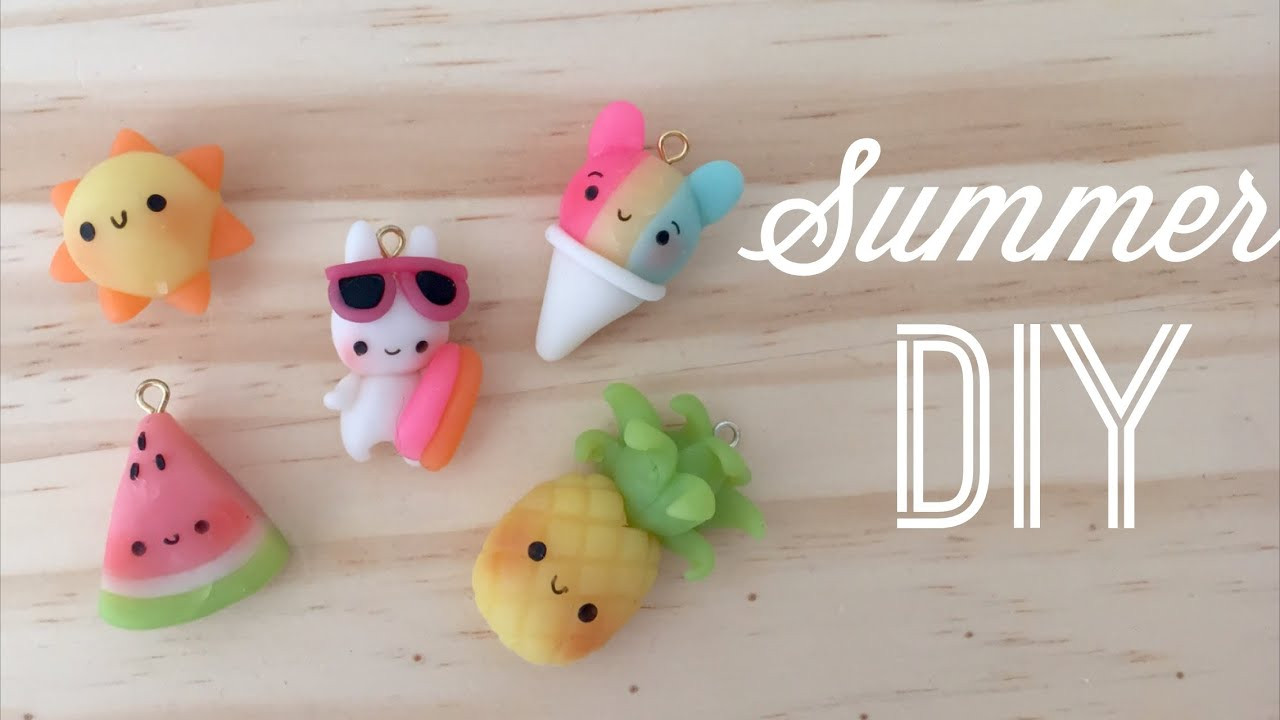 Best ideas about Cute Kids Stuff
. Save or Pin Kawaii Polymer Clay Tutorial DIY Cute Summer Charms Now.