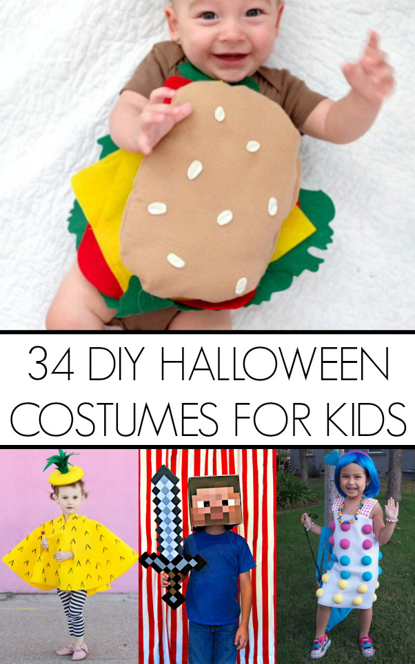 Best ideas about Cute Kids Stuff
. Save or Pin 34 DIY Kid Halloween Costume Ideas C R A F T Now.
