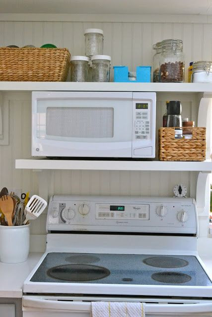 Best ideas about Cute Kitchen Ideas
. Save or Pin 25 best ideas about Microwave shelf on Pinterest Now.