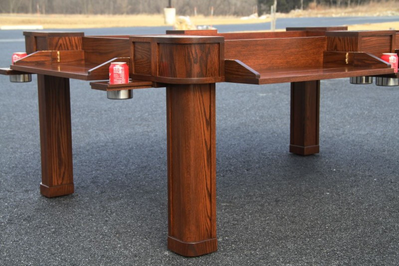 Best ideas about Darkest Dungeon Makeshift Dining Table
. Save or Pin Custom Oak Game Table Custom Poker Table Now.