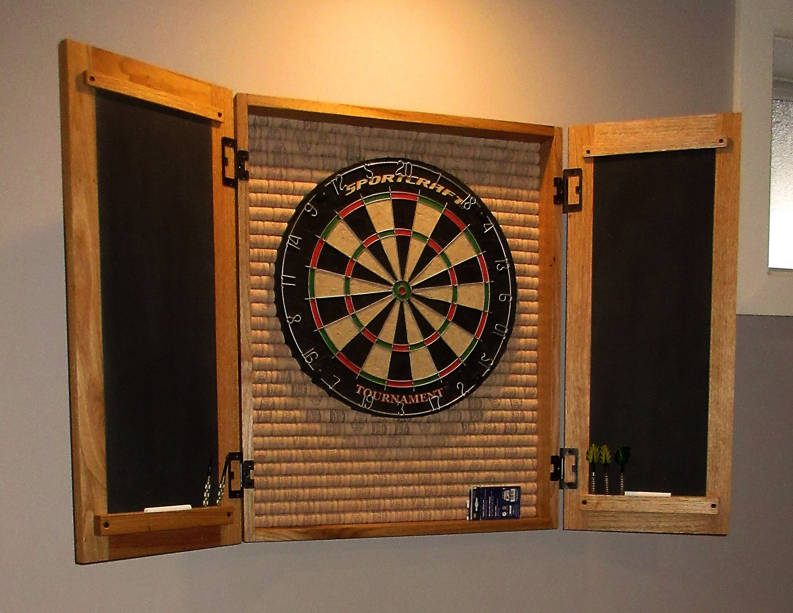 Best ideas about Dart Board Cabinet DIY
. Save or Pin Dartboard Cabinet Woodworking Now.