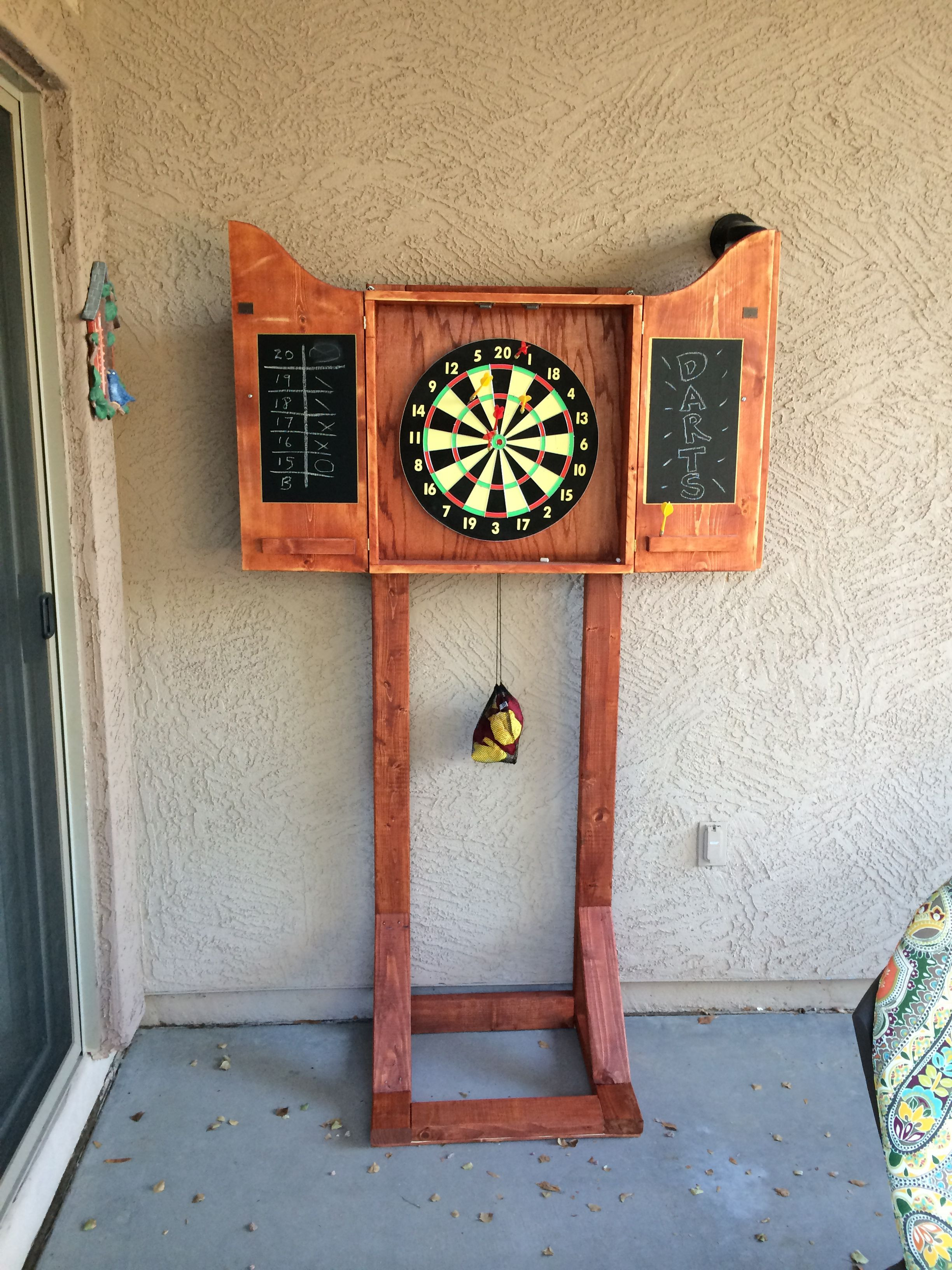 Best ideas about Dart Board Cabinet DIY
. Save or Pin Dart Board cabinet stand Now.