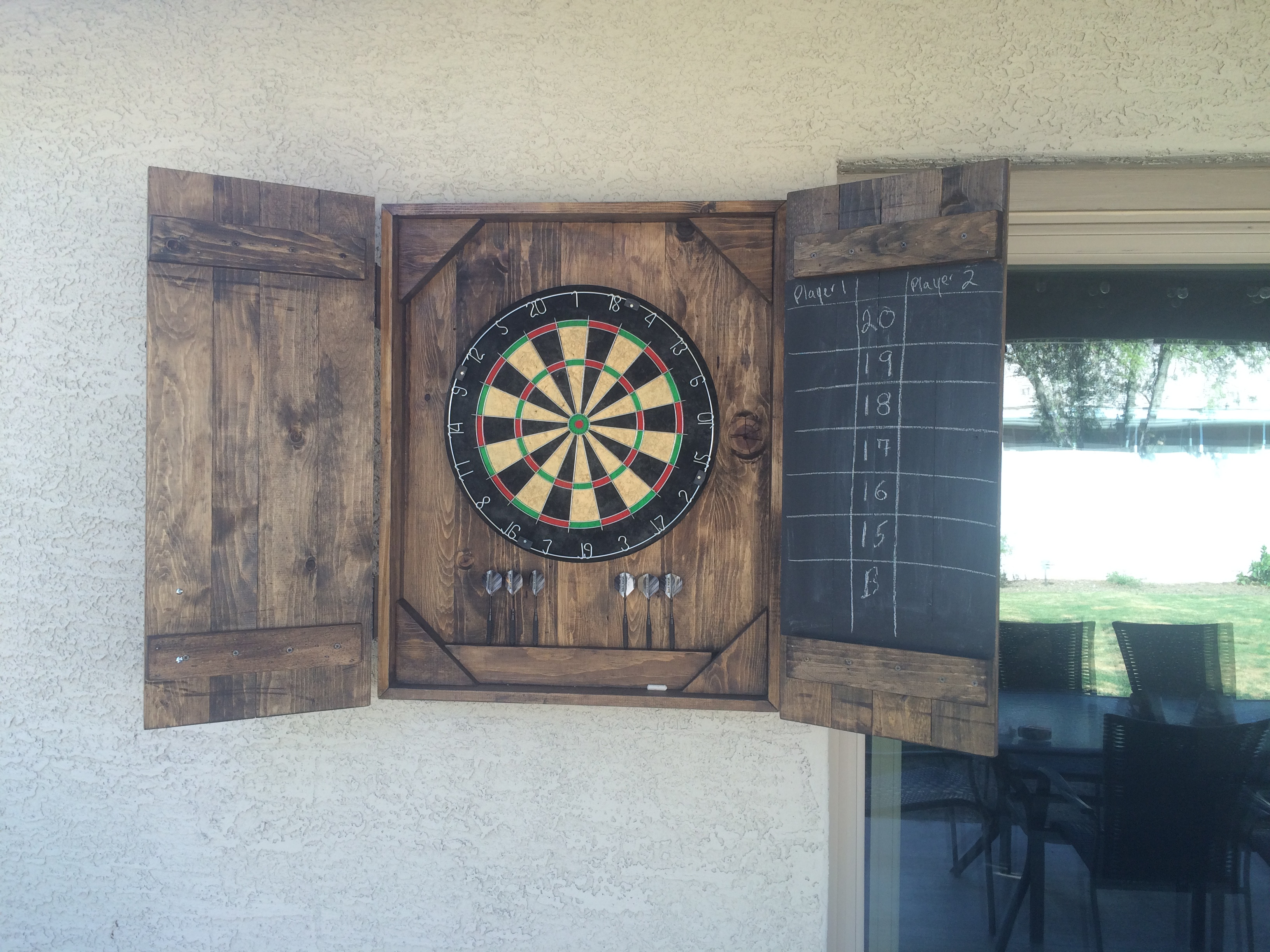 Best ideas about Dart Board Cabinet DIY
. Save or Pin Ana White Now.