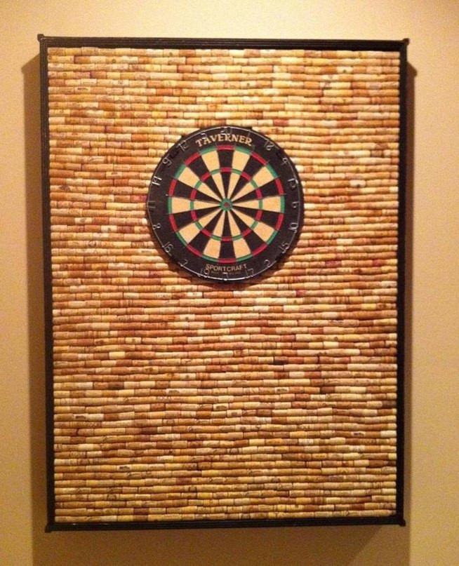 Best ideas about Dart Board Cabinet DIY
. Save or Pin Protect Your Wall from Stray Darts with This DIY Dartboard Now.