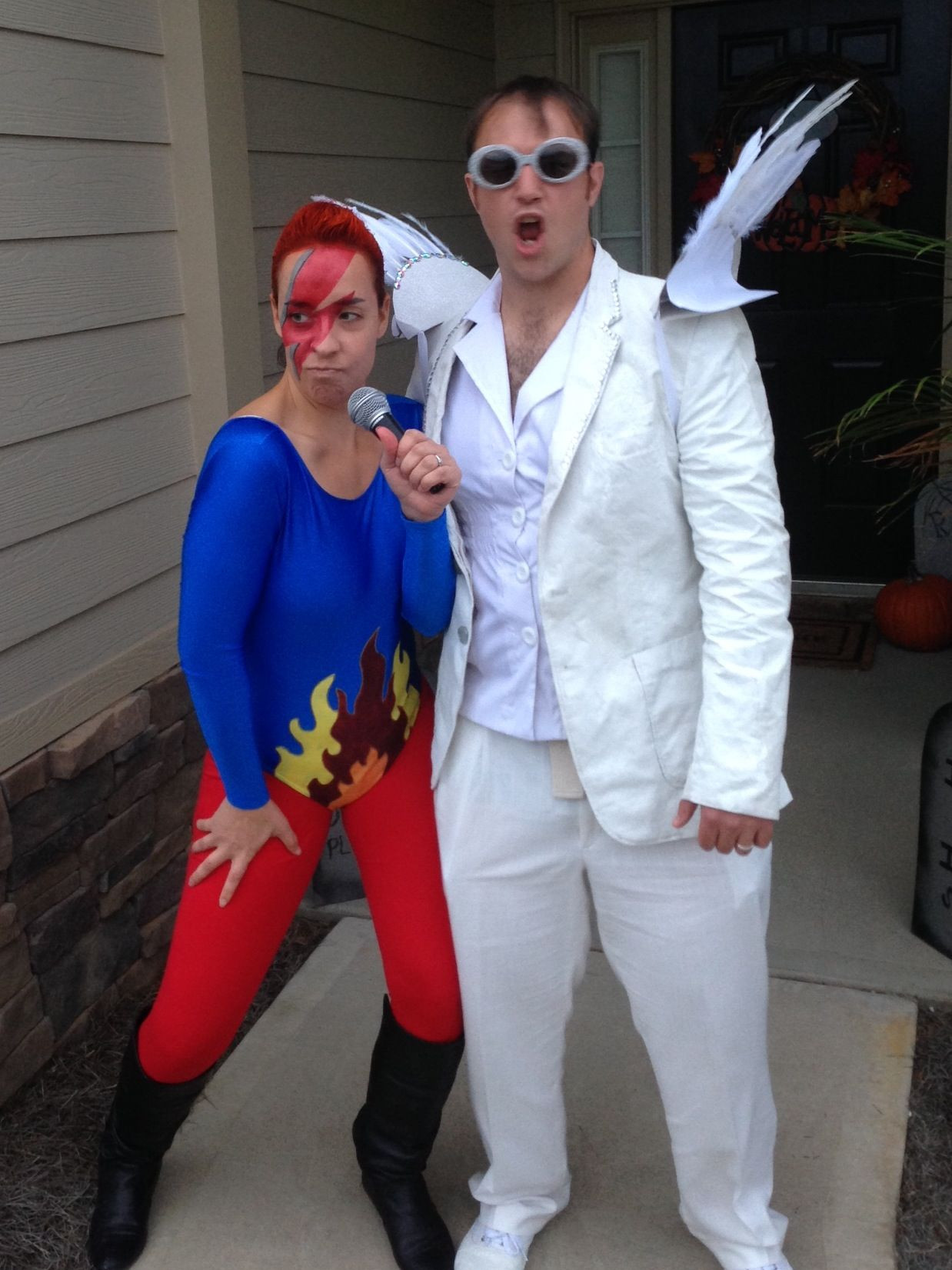 Best ideas about David Bowie Costume DIY
. Save or Pin DIY David Bowie and Elton John costumes Now.