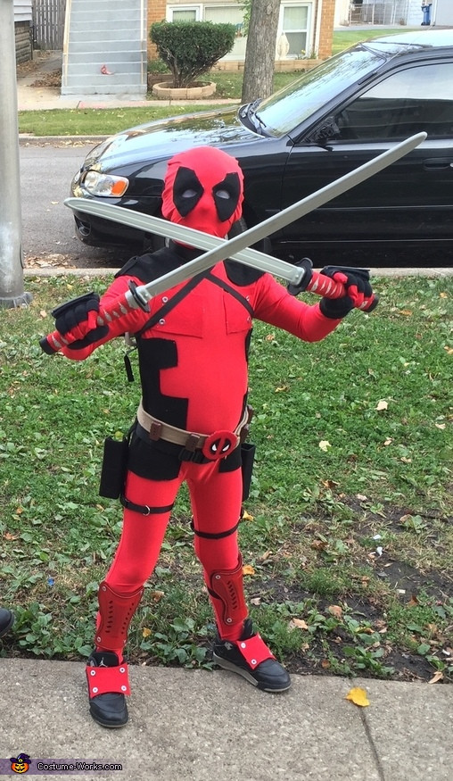 Best ideas about Deadpool Costume DIY
. Save or Pin Deadpool Boy s Homemade Costume Now.